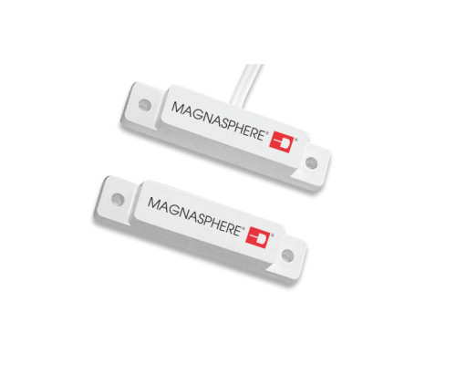 Magnasphere MSS-K22S-W Surface Mount Contact Open Loop with 12' Jacketed Leads, White