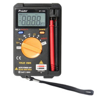 Eclipse Tools MT-1506 3-3/4 digits 3999 Counts Pocket Sized True RMS Auto Range Multimeter with Frequency, Capacitance, Resistance, Diode Tests