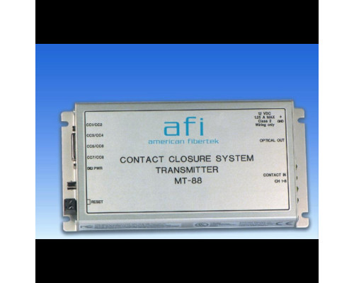 AFI MT-88 1310nm 12dB MM Eight Supervised Contact Module Transmitter