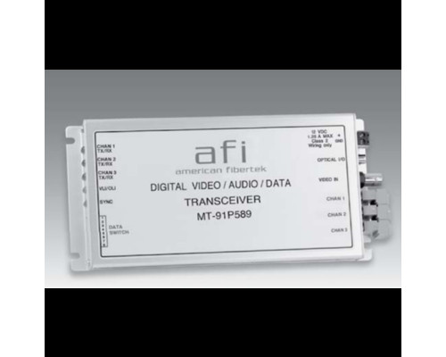 AFI MT-91P589C 10Bit Video MPD Data Audio & Contact Module Transmitter