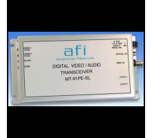 American Fibertek MT-91PE-SL Video & Ethernet Module Transmitter