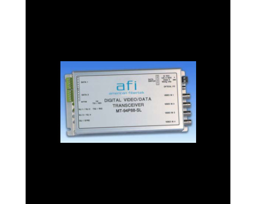 AFI MT-94P88-SL 4-Ch Video & 2 Digital 2 Way Audio Module Transmitter