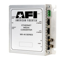 American Fibertek MTX-46-FX-SC-PoE-290 One Fiber Module Transmitter FX Multimode SC Connector