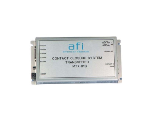 American Fibertek MTX-81B-280 4 Channels Bi-Directional Module Transmitter, Signal Source