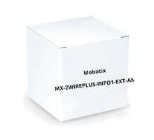 Mobotix MX-2wirePlus-Info1-EXT-AM Info Module with Technology Amber