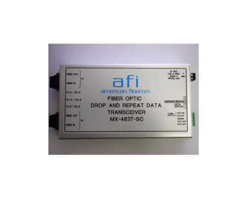 American Fibertek MX-483T-1F-SC Single Fiber MM RS232 Repeater Module