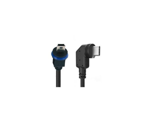 Mobotix Mx-CBL-MUC-AN-MU-1 S7x Cable MiniUSB-C to MiniUSB Angled-Straight 1m