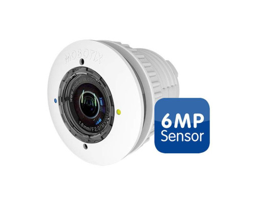 Mobotix Mx-O-SMA-S-6D036 6MP Day Sensor Module with B036 Lens, White