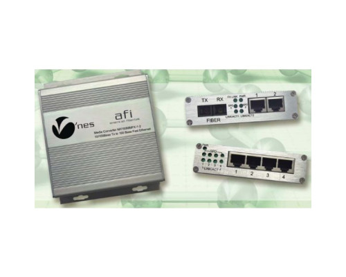 American Fibertek MX2-MM-FX-SC 2 Fiber Ethernet Media Converter Module