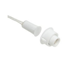 Nascom N11751178CW-ST3-3K Recessed 3/8' White Switches with 3/4' NdFeB Magnet and 3.3K Resistor