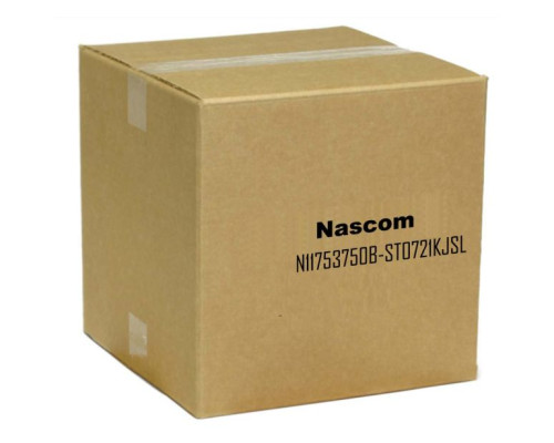 Nascom N11753750B-ST0721KJSL Recessed 3/8' Mini Stubby Press Fit Switch W/ D3/8' X L1/2' Cynlinder Magnet And 1K Res In Series, 6 Foot Jacket Wire Lead