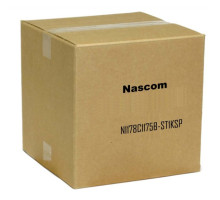 Nascom N1178C1175B-ST1KSP Recessed 3/4' Stubby PTF Closed Loop Switch with 3/8' Recessed Mini Stubby PTF Magnet and 1K Res In Ser and Par, Wire Leads