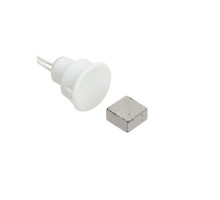 Nascom N1178C2525W-ST072 N1178C White Switch W 6 Ft Leads and Nd Bare Magnet MN2525