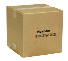 Nascom N1178C2575W-ST1KBL Recessed 3/4' Stubby PTF Closed Loop Switch W/ D1/4'Xl3/4' Cylinder Magnet and 1K Res In Ser, Blue Wire Leads