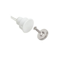 Nascom N1178C600W-ST N1178C White Switch W Nd Bare Magnet MN600 and Flathead Screws