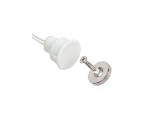 Nascom N1178C600W-ST N1178C White Switch W Nd Bare Magnet MN600 and Flathead Screws