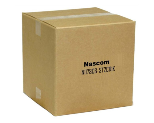 Nascom N1178CB-ST2CR1K Recessed 3/4' Stubby PTF Dual Closed Loop Switch/Magnet Set