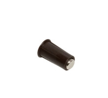 Nascom N175B-M Recessed 3/8' Press Fit Stubby NdFeb Grade N35 Nickel Plated Neodymium Magnet Brown