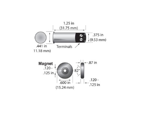 GRI N2020-TWG-W 10 Pack Rare Earth Magnet N Series Switch Sets, White