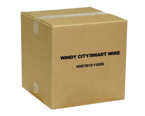 Windy City/Smart Wire ND675610-110DB 24 AWG Direct Burial Shielded Outdoor High Performance Cable, 500'