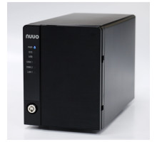 NUUO NE-2040-US-2T-2 4CH NVRmini 2 NAS-Based 2bay NVR, 2TB