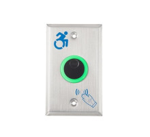 Alarm Controls NTB-1A Battery Operated No Touch Sensor Single Gang with ADA Symbol