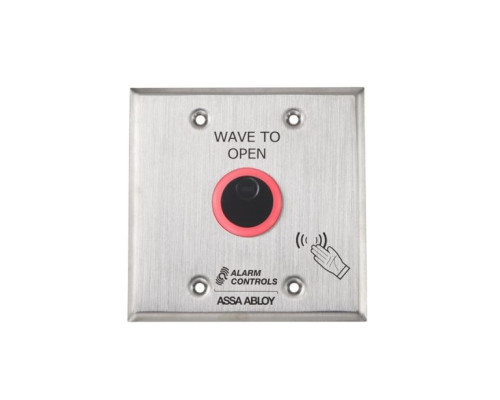 Alarm Controls NTB-2 Battery Operated No Touch Sensor with Double Gang Wall Plate