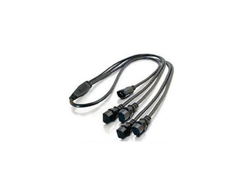 NVT NV-DPSC4 Detachable Power Supply Cord Splitter (2')