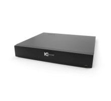 ICRealtime NVR-FX24POE-15U4K1 24 Channel 1.5U 24PoE 4K & H.265 Network Video Recorder, No HDD