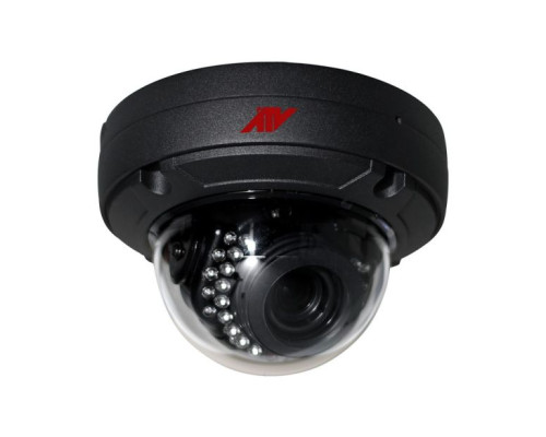 ATV NVW229B 2 Megapixel IR Vandal Dome IP Camera, 2.9mm Lens, Black