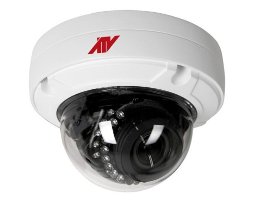 ATV NVW4212M 4 Megapixel Outdoor Network IR Dome Camera, 2.8-12mm Lens