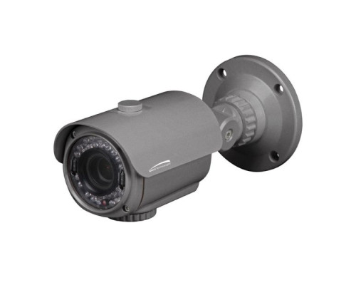 Speco O2B8M Full HD 2 Megapixel Outdoor Bullet IP Camera, Lens 3.3-10mm, Dark Grey Housing