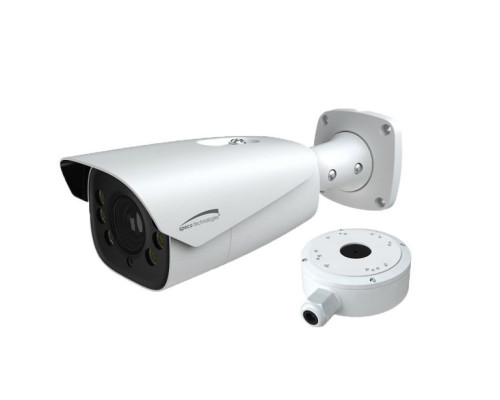 Speco O2BFRM 2 Megapixel Network IR Outdoor Facial Recognition Bullet Camera, 7-22mm Lens, White Housing