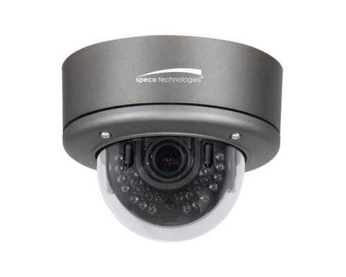 Speco O2D7M Full HD 2 Megapixel Outdoor Network Dome Camera, 3.3-10mm Lens