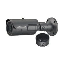 Speco O2iB68M 2 Megapixel Network Outdoor Bullet Camera, 2.7-12mm Lens, Dark Gray Housing