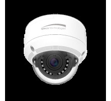 Speco O2VLD7J 2MP IP Outdoor IR Dome Camera with 2.8mm Lens and Junction Box, White