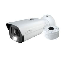 Speco O4LB1M 4 Megapixel IP Advanced Analytics Bullet Camera with White Light Intensifier,  2.8-12mm Lens