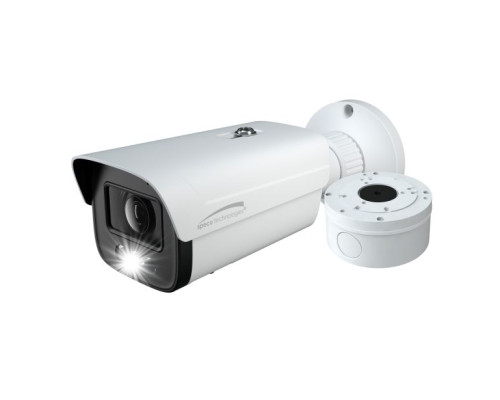 Speco O4LB1M 4 Megapixel IP Advanced Analytics Bullet Camera with White Light Intensifier,  2.8-12mm Lens