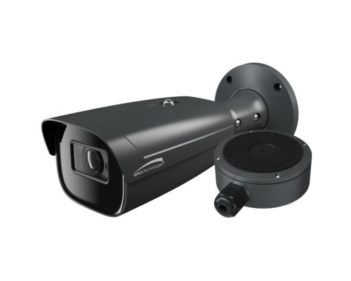 Speco O8FB1M 8MP Flexible Intensifier AI IP Bullet Camera with 2.8-12mm Lens, Dark Gray