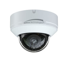 Speco O8VD3 8 Megapixel H.265 IP Dome Camera with IR, 2.8mm Lens, White, NDAA