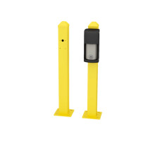 Optex OVS-MPYCURB 21' Mini Post for Curb Mounting OVS Series, Yellow