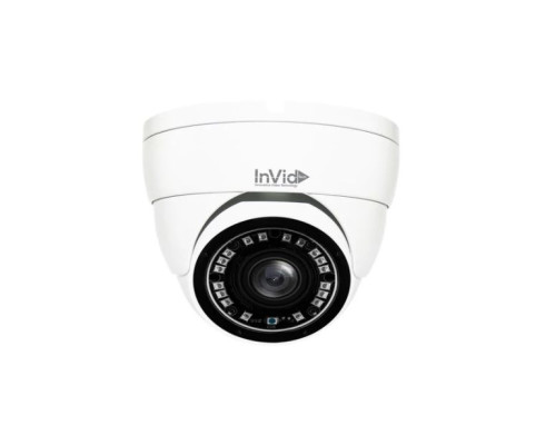 InVid PAR-ALL5TXIR18 5-2 Megapixel Outdoor IR Dome Camera, 1.8mm Lens