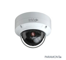 InVid PAR-C5DRIR28 5 Megapixel TVI / AHD / CVI / Analog Outdoor IR Dome Camera, 2.8mm Lens