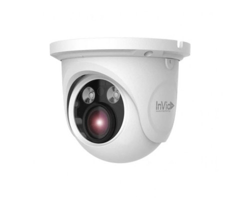 InVid PAR-C8TXIRA2812 8 Megapixel HD-TVI/AHD/CVI/CVBS/Analog IR Outdoor Dome Camera, 2.8-12mm Lens