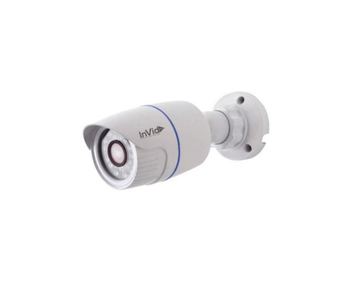 InVid PAR-P3BIR36 3 Megapixel IP Plug & Play Outdoor IR Mini Bullet Camera, 3.6mm