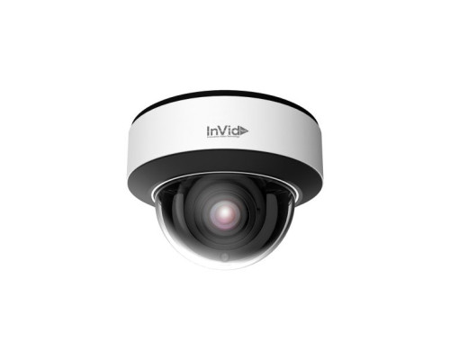 InVid PAR-P4DRIRA2812-AI 4 Megapixel IP Plug & Play Outdoor IR Dome Camera with 2.8-12mm Lens