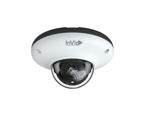 InVid PAR-P5UFO28NH-AI 5 Megapixel IP Outdoor Low Profile IR Dome Camera with 2.8mm Lens