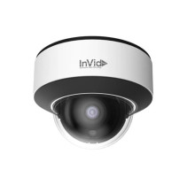 InVid PAR-P8DRIR28-LC2 8 Megapixel Network IR Outdoor Dome Camera with 2.8mm Lens