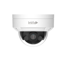 InVid PAR-P8DRIR28NH 8 Megapixel Network IR Outdoor Dome Camera with 2.8mm Lens