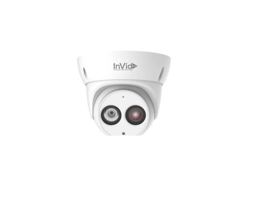 InVid PAR-P8TXIR28NH 8 Megapixel Network IR Outdoor Dome Camera with 2.8mm Lens